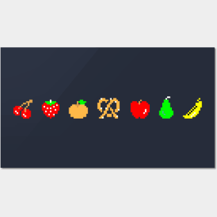Ms. Pixel Fruit Posters and Art